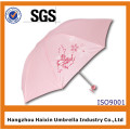 Projete seu próprio guarda-chuva de dobramento promocional vermelho com impressão de logotipo